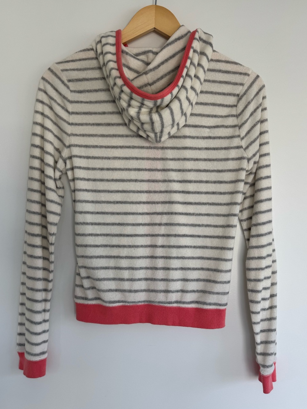 Juicy couture striped vintage zip hooded jacket - Picture 2 of 5